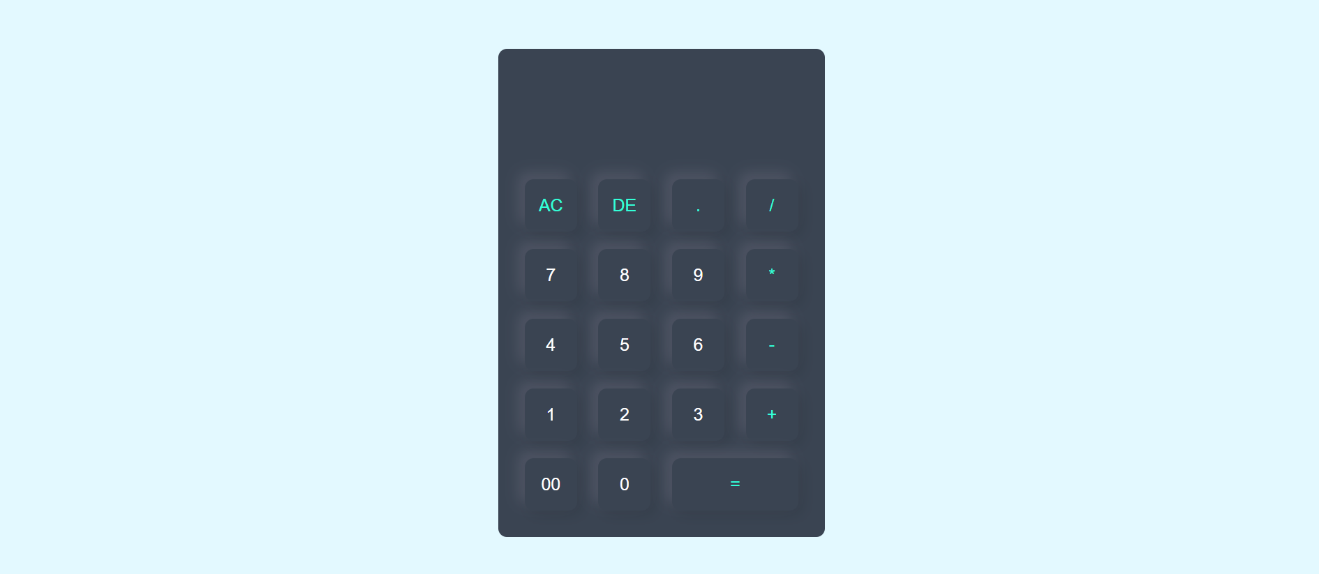 Image of Calculator Project